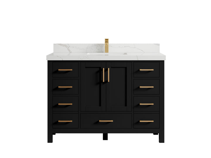 Malibu 48 in. W x 22 in. D Single Sink Bathroom Vanity - photo 17
