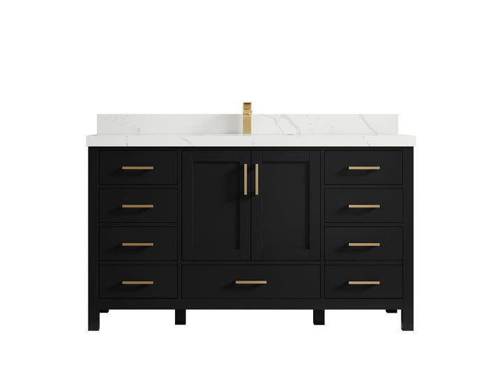 Malibu 60 in. W x 22 in. D Single Sink Bathroom Vanity - photo 17