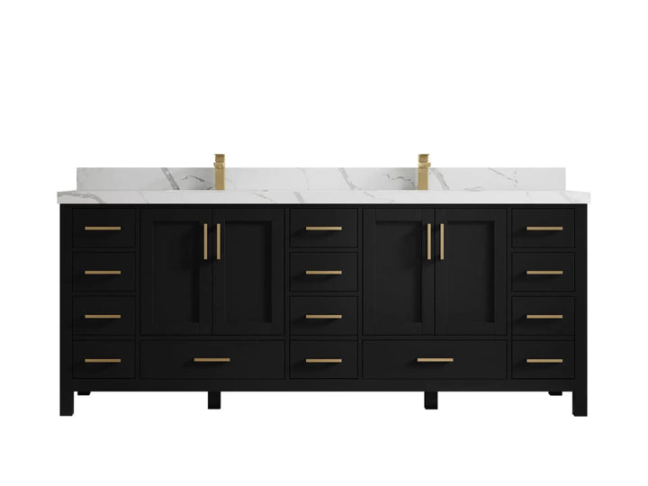 Malibu 84 in. W x 22 in. D Double Sink Bathroom Vanity - photo 26