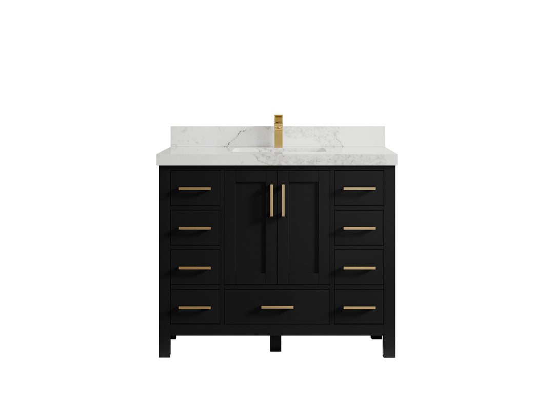 Malibu 42 in. W x 22 in. D Single Sink Bathroom Vanity