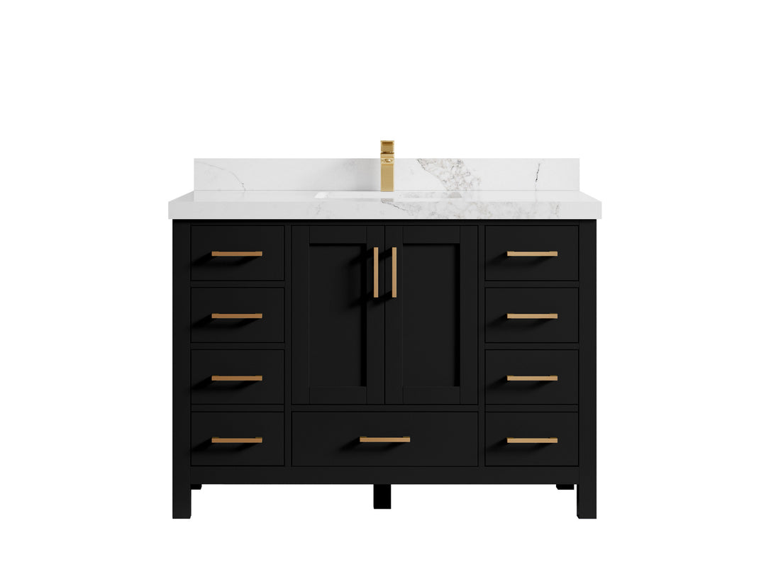Malibu 48 in. W x 22 in. D Single Sink Bathroom Vanity