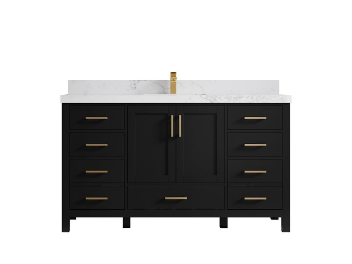 Malibu 60 in. W x 22 in. D Single Sink Bathroom Vanity - photo 19