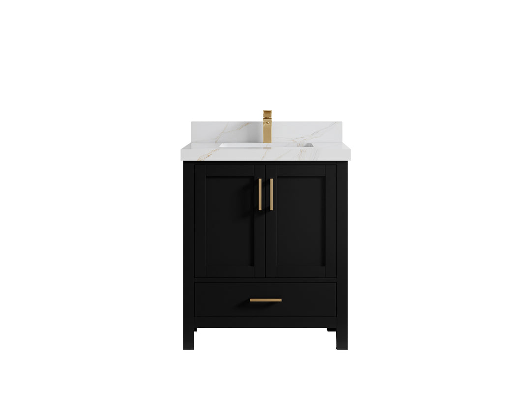 Malibu 30 in. W x 22 in. D Single Sink Bathroom Vanity