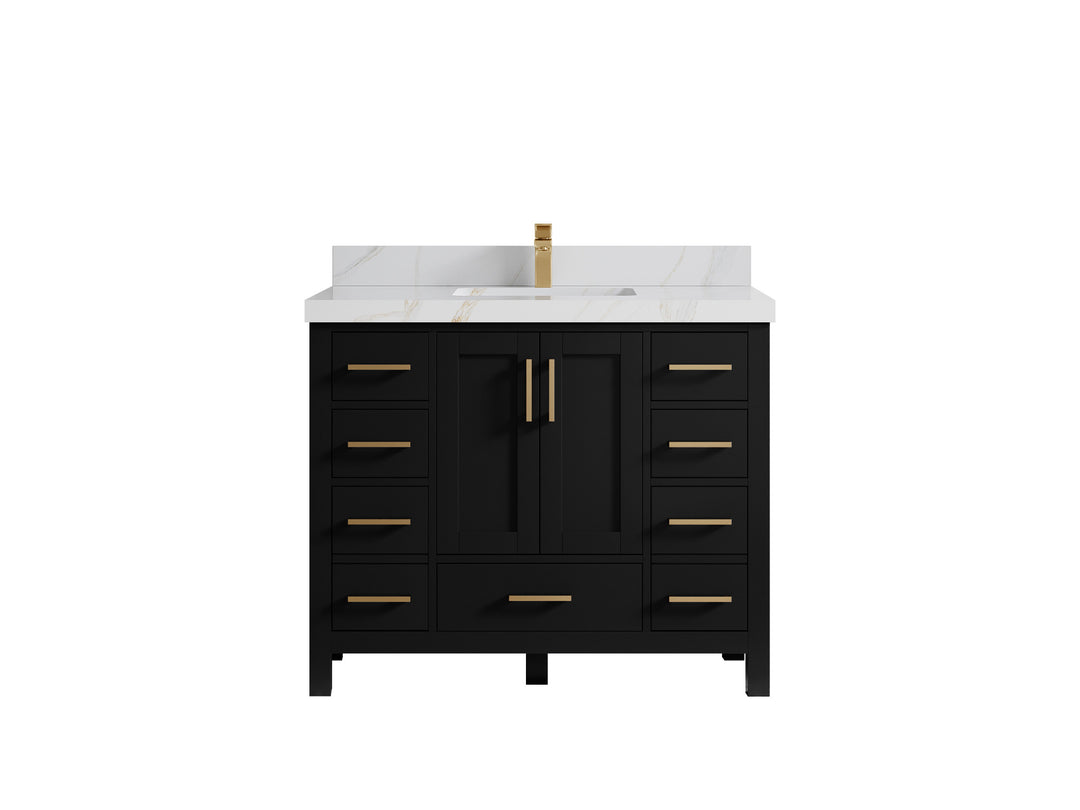 Malibu 42 in. W x 22 in. D Single Sink Bathroom Vanity