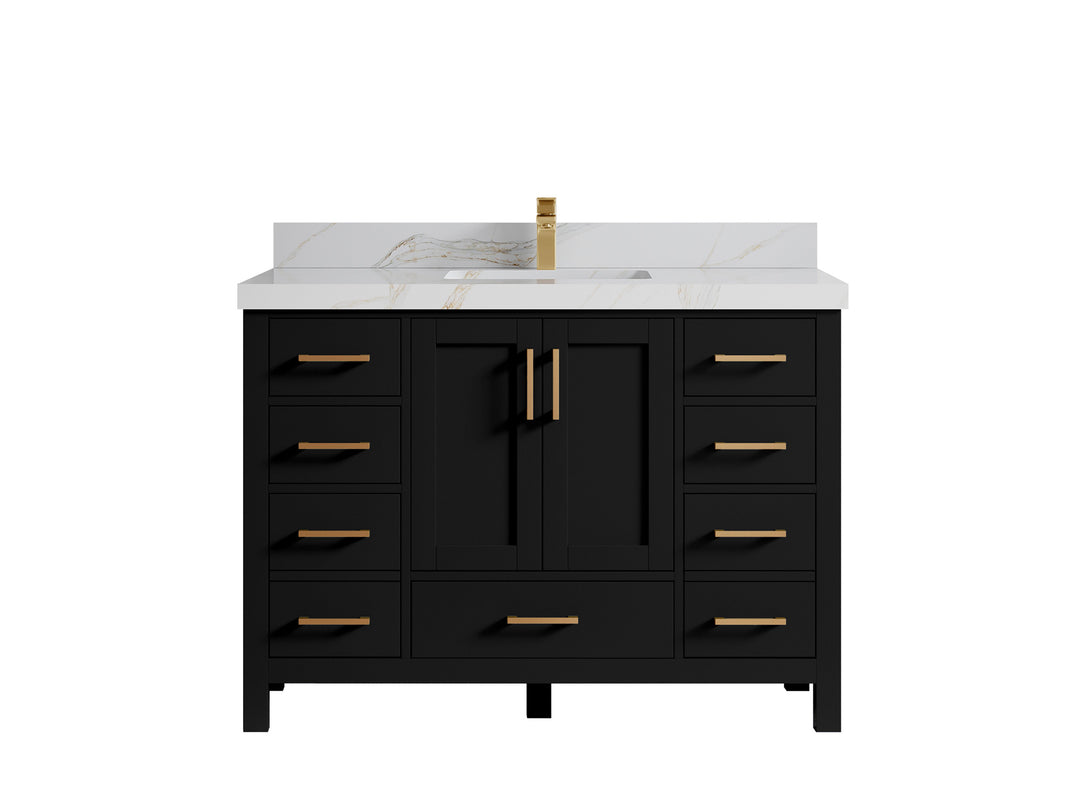 Malibu 48 in. W x 22 in. D Single Sink Bathroom Vanity