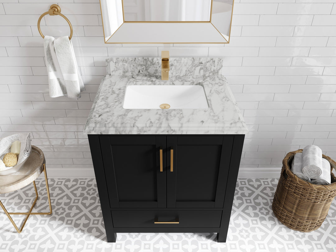 Malibu 30 in. W x 22 in. D Single Sink Bathroom Vanity