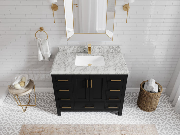 Malibu 42 in. W x 22 in. D Single Sink Bathroom Vanity - photo 22