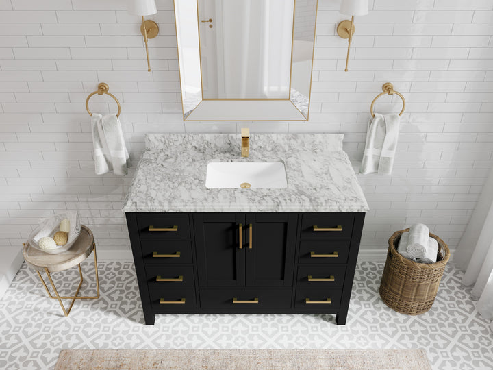 Malibu 48 in. W x 22 in. D Single Sink Bathroom Vanity - photo 22