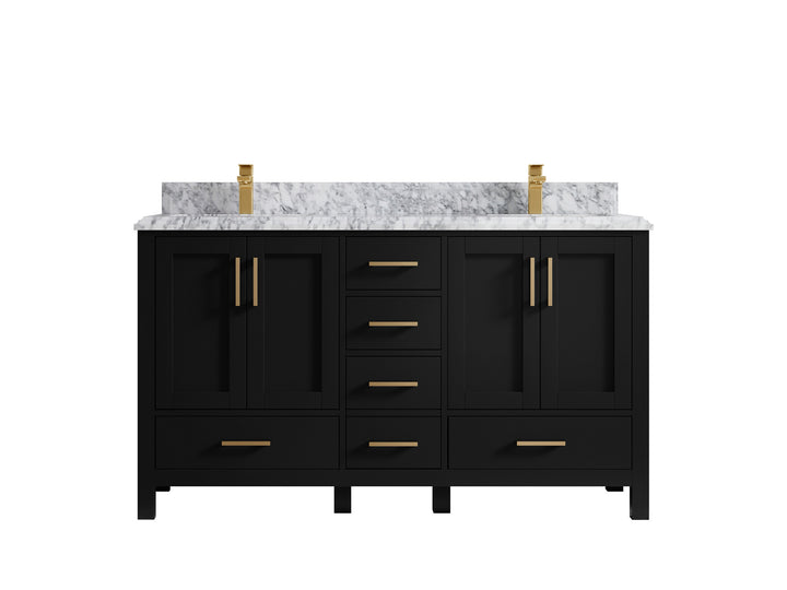 Malibu 60 in. W x 22 in. D Double Sink Bathroom Vanity - photo 23