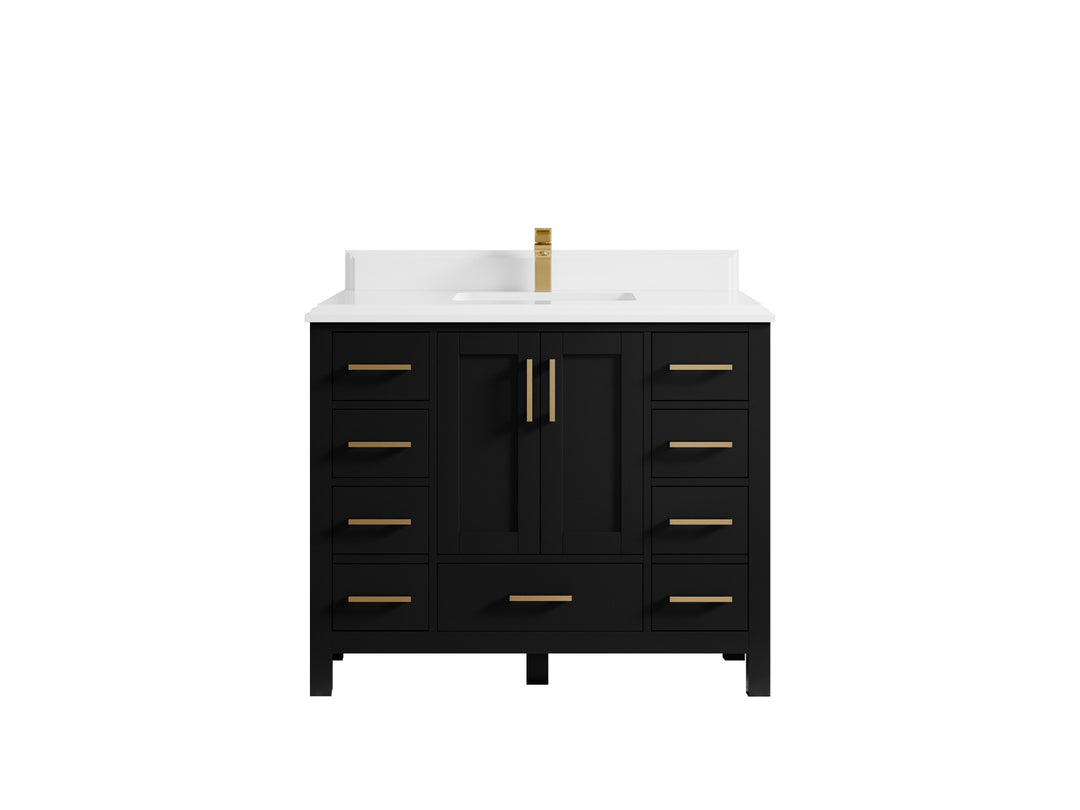 Malibu 42 in. W x 22 in. D Single Sink Bathroom Vanity