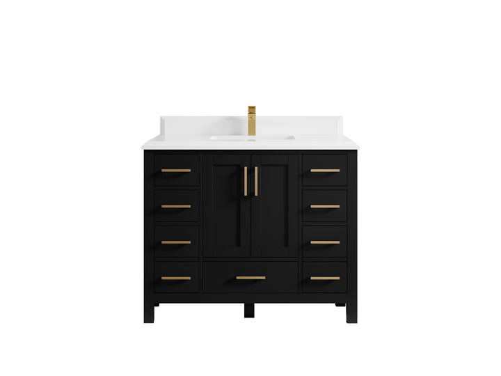 Malibu 42 in. W x 22 in. D Single Sink Bathroom Vanity - photo 25