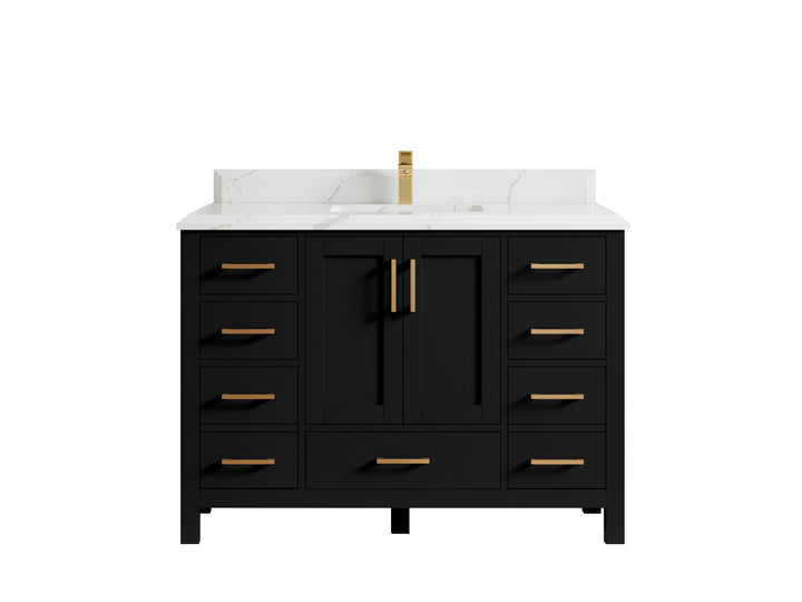 Malibu 48 in. W x 22 in. D Single Sink Bathroom Vanity - photo 25