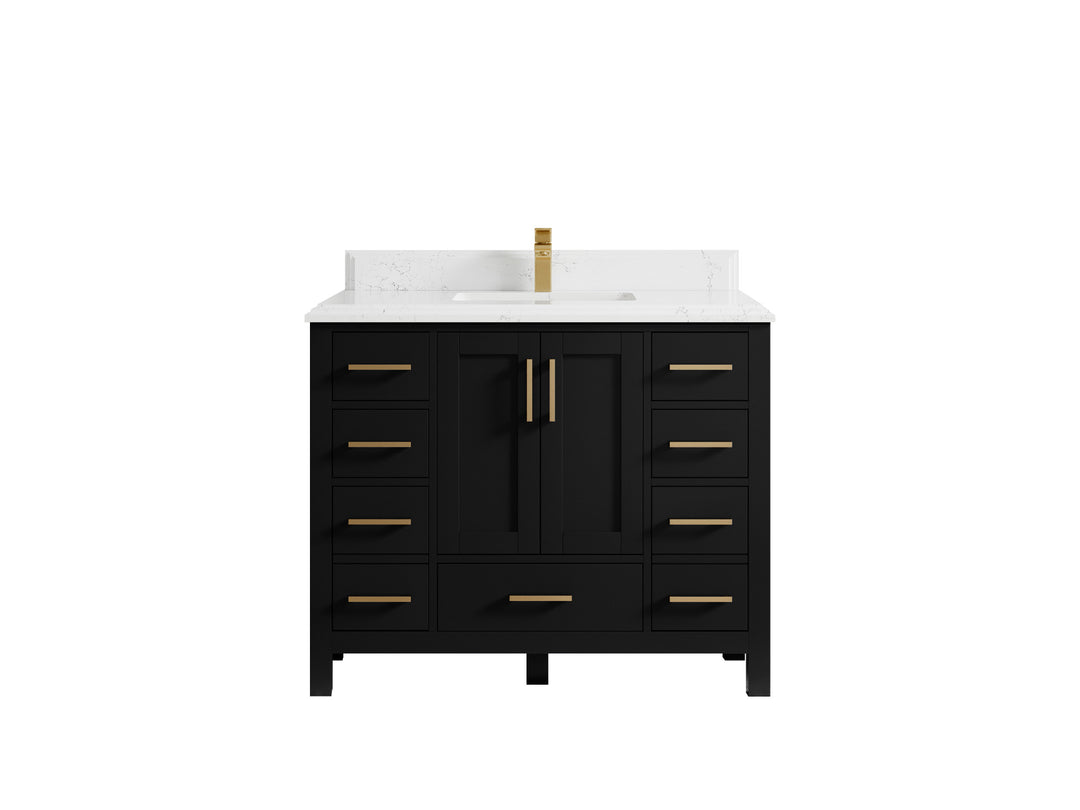 Malibu 42 in. W x 22 in. D Single Sink Bathroom Vanity