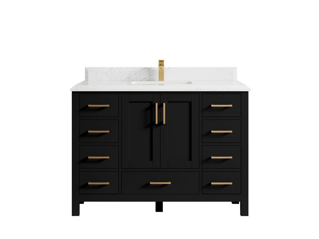Malibu 48 in. W x 22 in. D Single Sink Bathroom Vanity