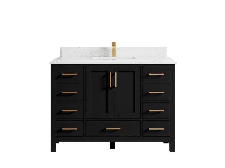 Malibu 48 in. W x 22 in. D Single Sink Bathroom Vanity - photo 27