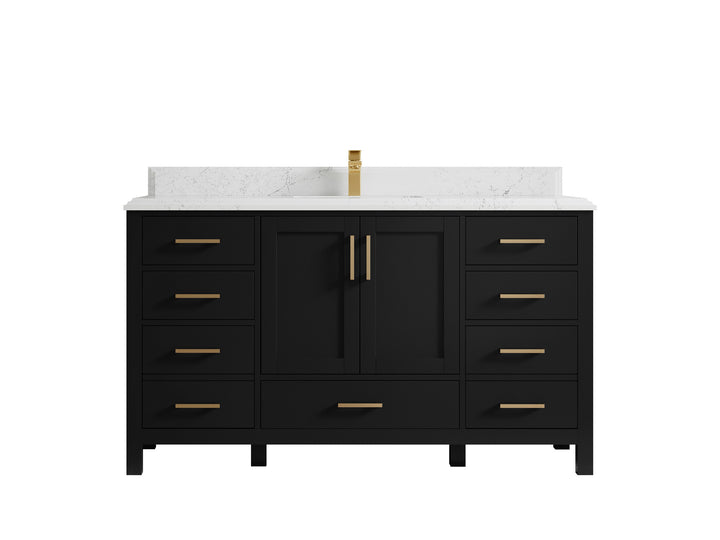 Malibu 60 in. W x 22 in. D Single Sink Bathroom Vanity - photo 27