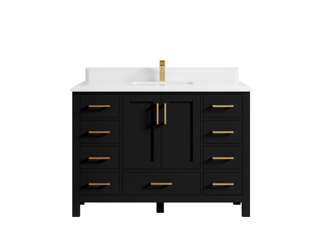 Malibu 48 in. W x 22 in. D Single Sink Bathroom Vanity