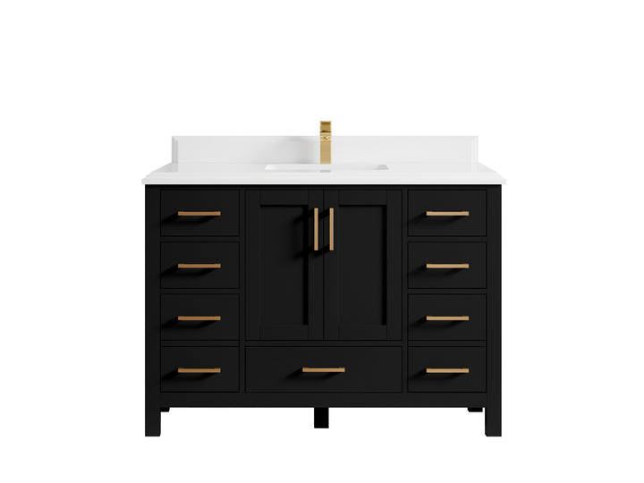 Malibu 48 in. W x 22 in. D Single Sink Bathroom Vanity - photo 29