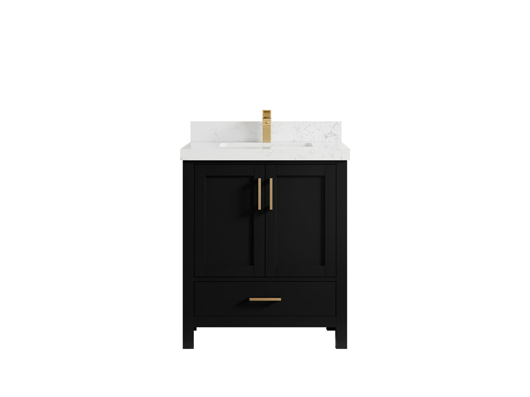 Malibu 30 in. W x 22 in. D Single Sink Bathroom Vanity