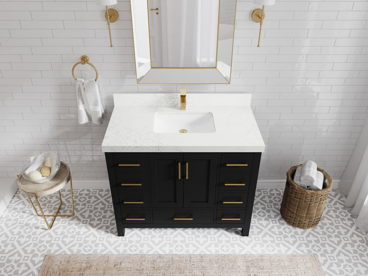 Malibu 42 in. W x 22 in. D Single Sink Bathroom Vanity - photo 30