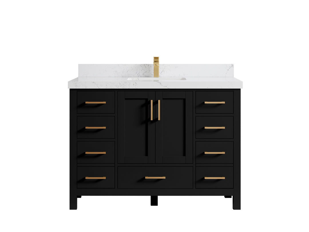 Malibu 48 in. W x 22 in. D Single Sink Bathroom Vanity