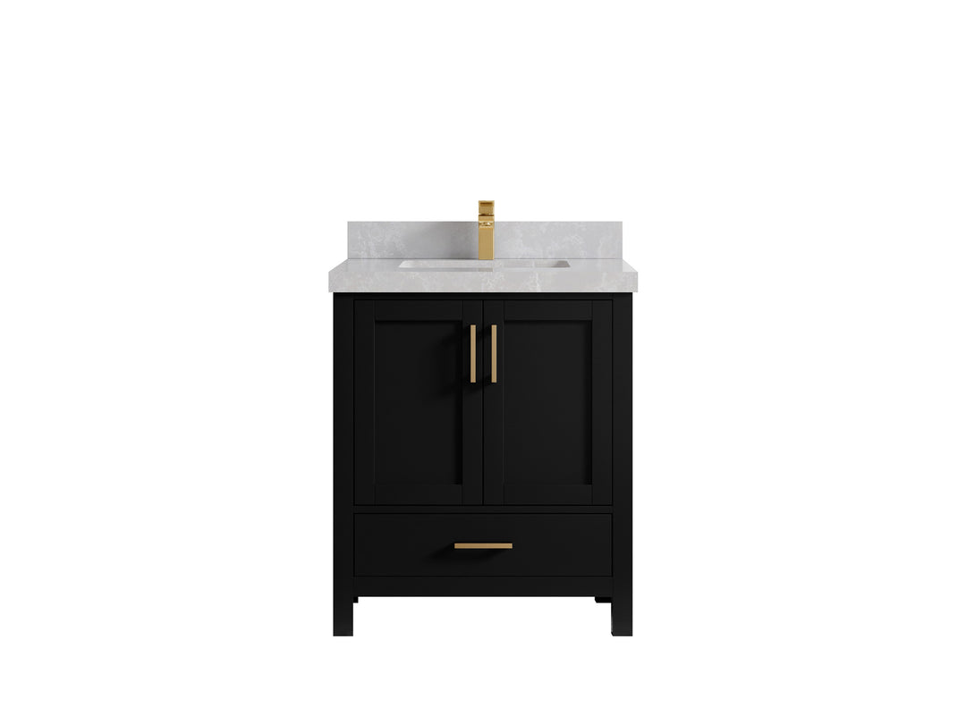 Malibu 30 in. W x 22 in. D Single Sink Bathroom Vanity