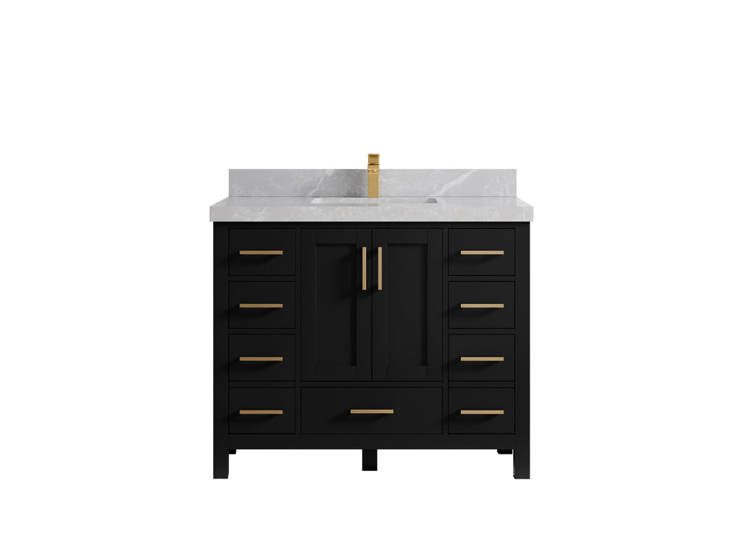 Malibu 42 in. W x 22 in. D Single Sink Bathroom Vanity