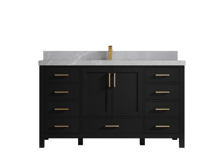 Malibu 60 in. W x 22 in. D Single Sink Bathroom Vanity - photo 33