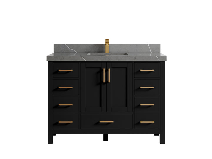 Malibu 48 in. W x 22 in. D Single Sink Bathroom Vanity - photo 35