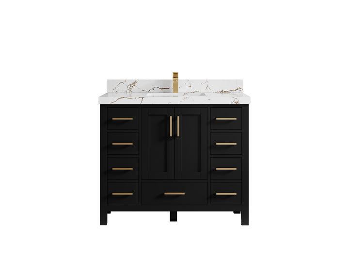 Malibu 42 in. W x 22 in. D Single Sink Bathroom Vanity - photo 37