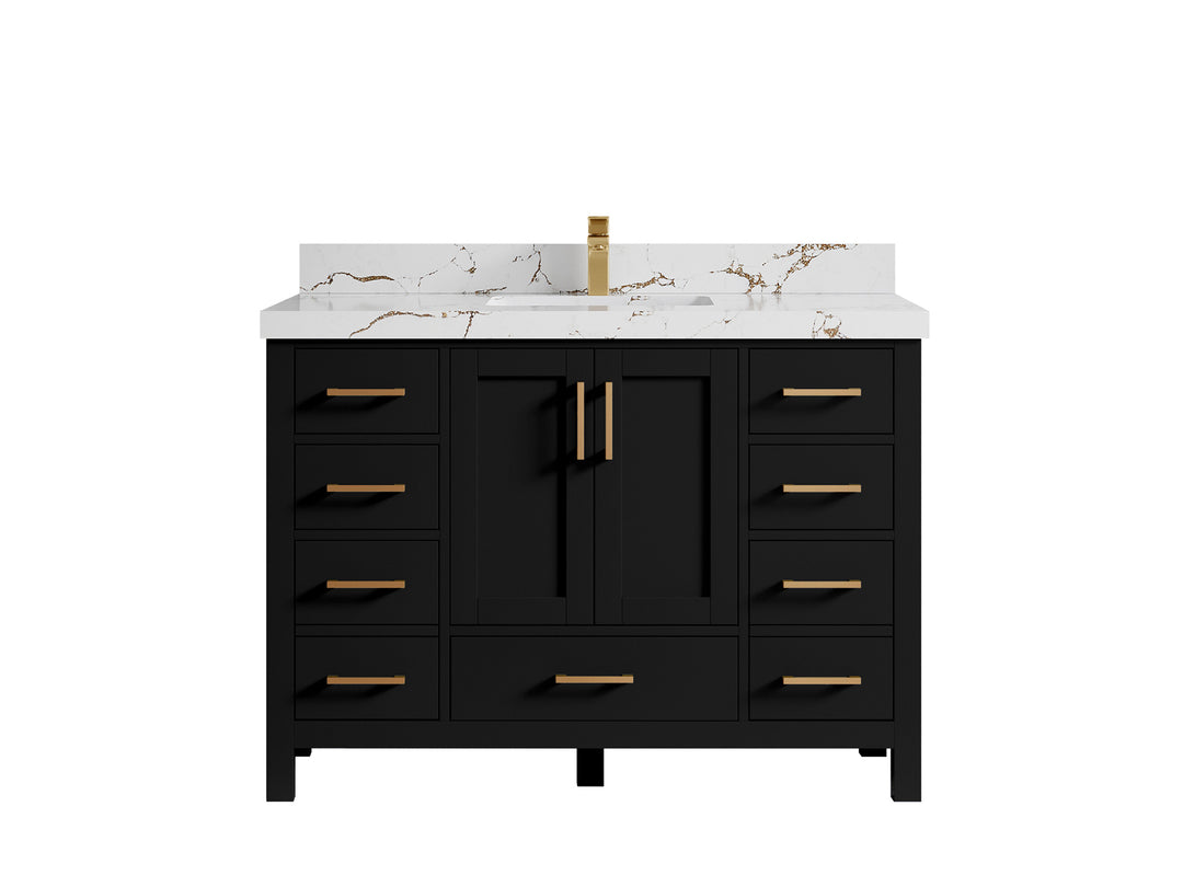 Malibu 48 in. W x 22 in. D Single Sink Bathroom Vanity