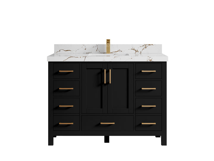 Malibu 48 in. W x 22 in. D Single Sink Bathroom Vanity - photo 37