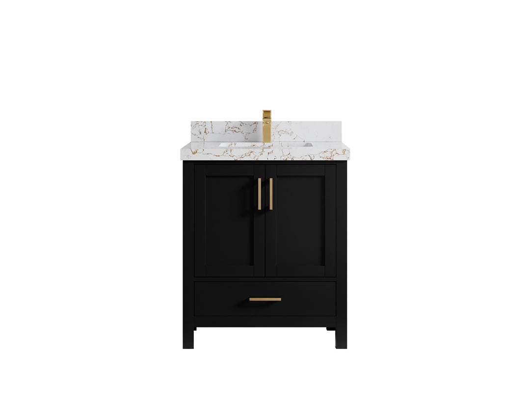 Malibu 30 in. W x 22 in. D Single Sink Bathroom Vanity