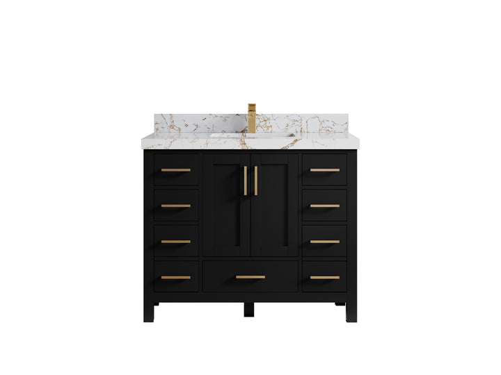 Malibu 42 in. W x 22 in. D Single Sink Bathroom Vanity - photo 39