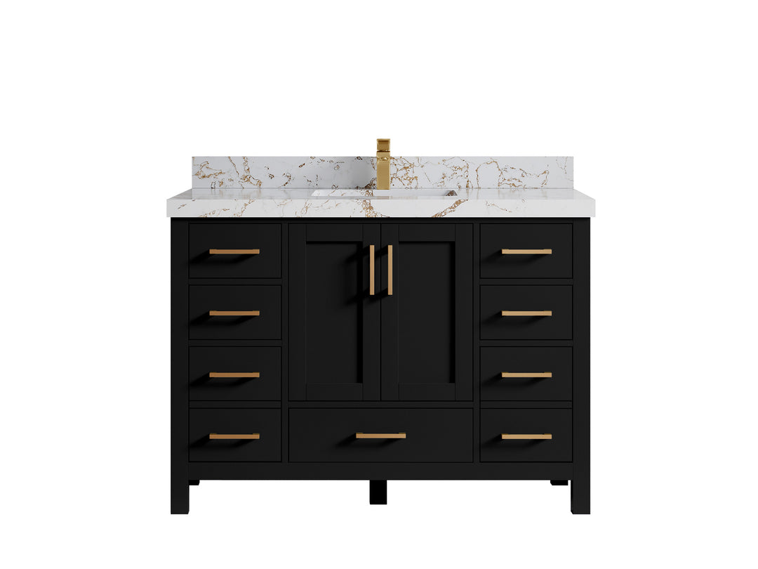Malibu 48 in. W x 22 in. D Single Sink Bathroom Vanity