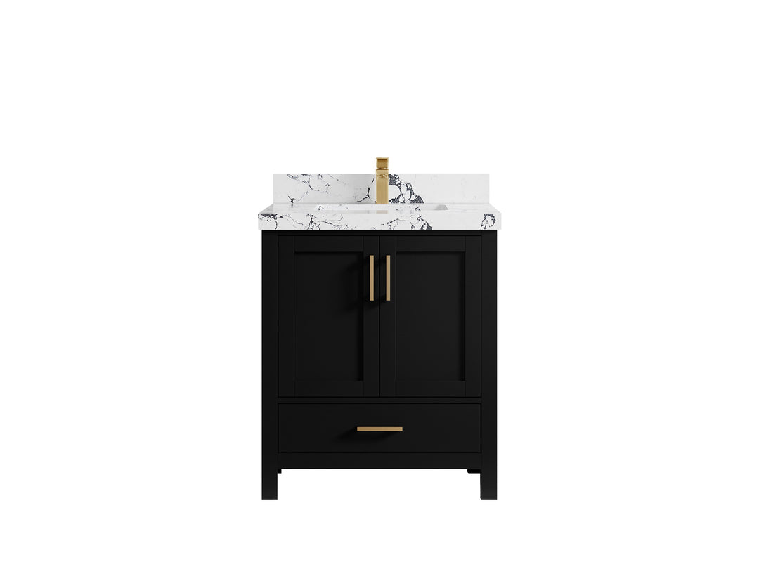 Malibu 30 in. W x 22 in. D Single Sink Bathroom Vanity