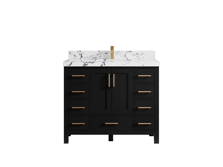 Malibu 42 in. W x 22 in. D Single Sink Bathroom Vanity - photo 41