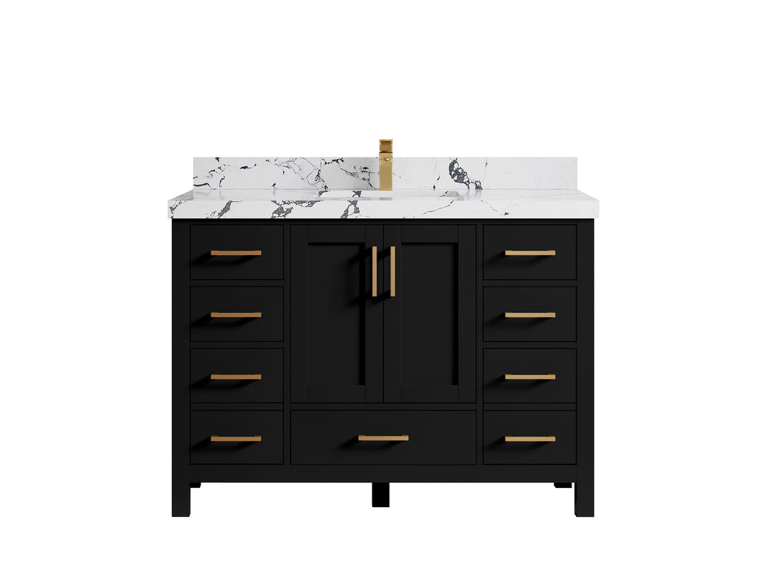 Malibu 48 in. W x 22 in. D Single Sink Bathroom Vanity