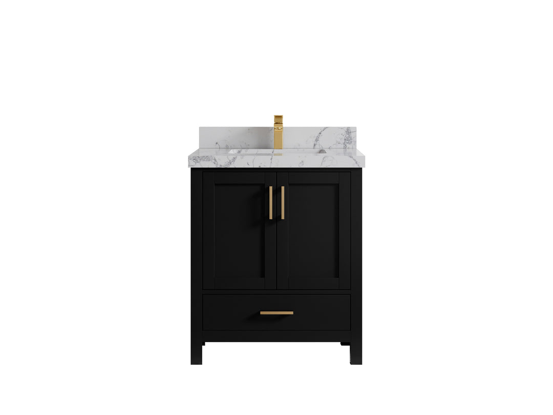 Malibu 30 in. W x 22 in. D Single Sink Bathroom Vanity