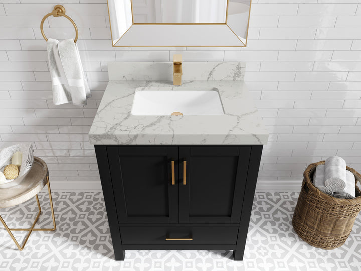Malibu 30 in. W x 22 in. D Single Sink Bathroom Vanity - photo 42