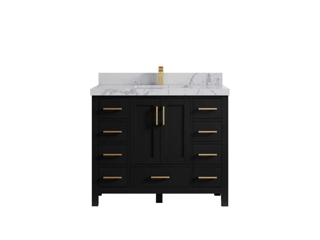 Malibu 42 in. W x 22 in. D Single Sink Bathroom Vanity