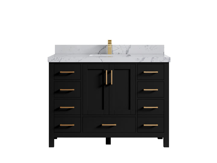 Malibu 48 in. W x 22 in. D Single Sink Bathroom Vanity - photo 43