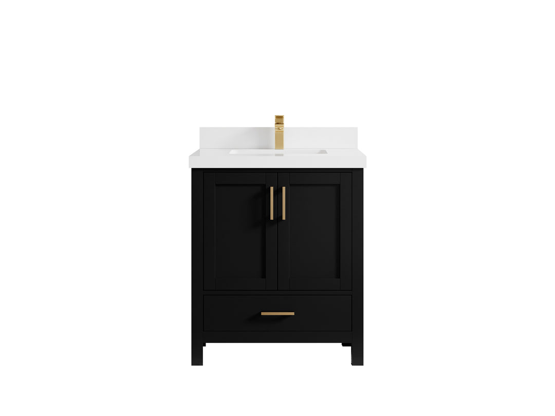 Malibu 30 in. W x 22 in. D Single Sink Bathroom Vanity