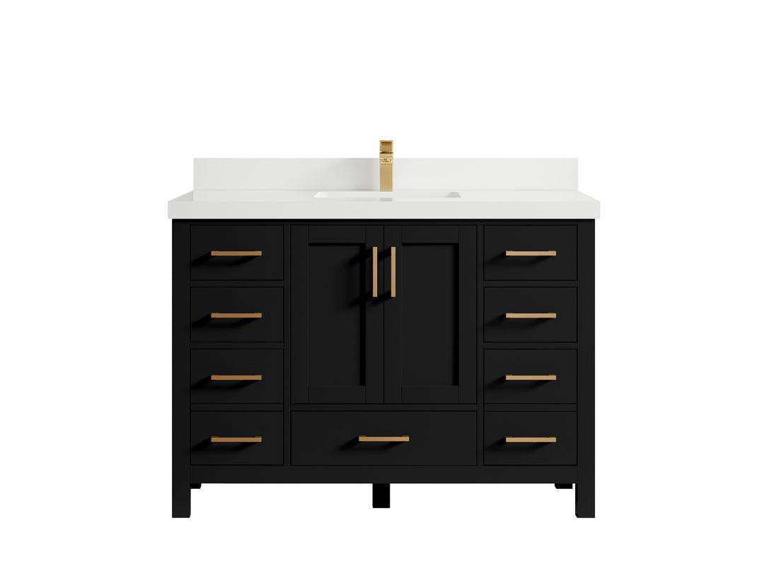 Malibu 48 in. W x 22 in. D Single Sink Bathroom Vanity