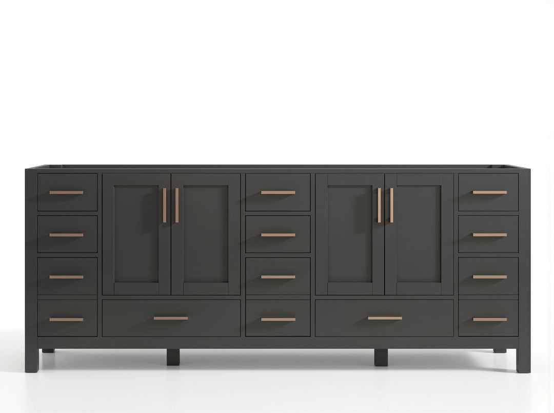 Malibu 84 in. W x 22 in. D Double Sink Bathroom Vanity | 
              
                Black Top
                
                  
             - MLB_BLT_CA_LZ_84 - photo №29