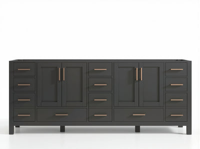 Malibu 84 in. W x 22 in. D Double Sink Bathroom Vanity