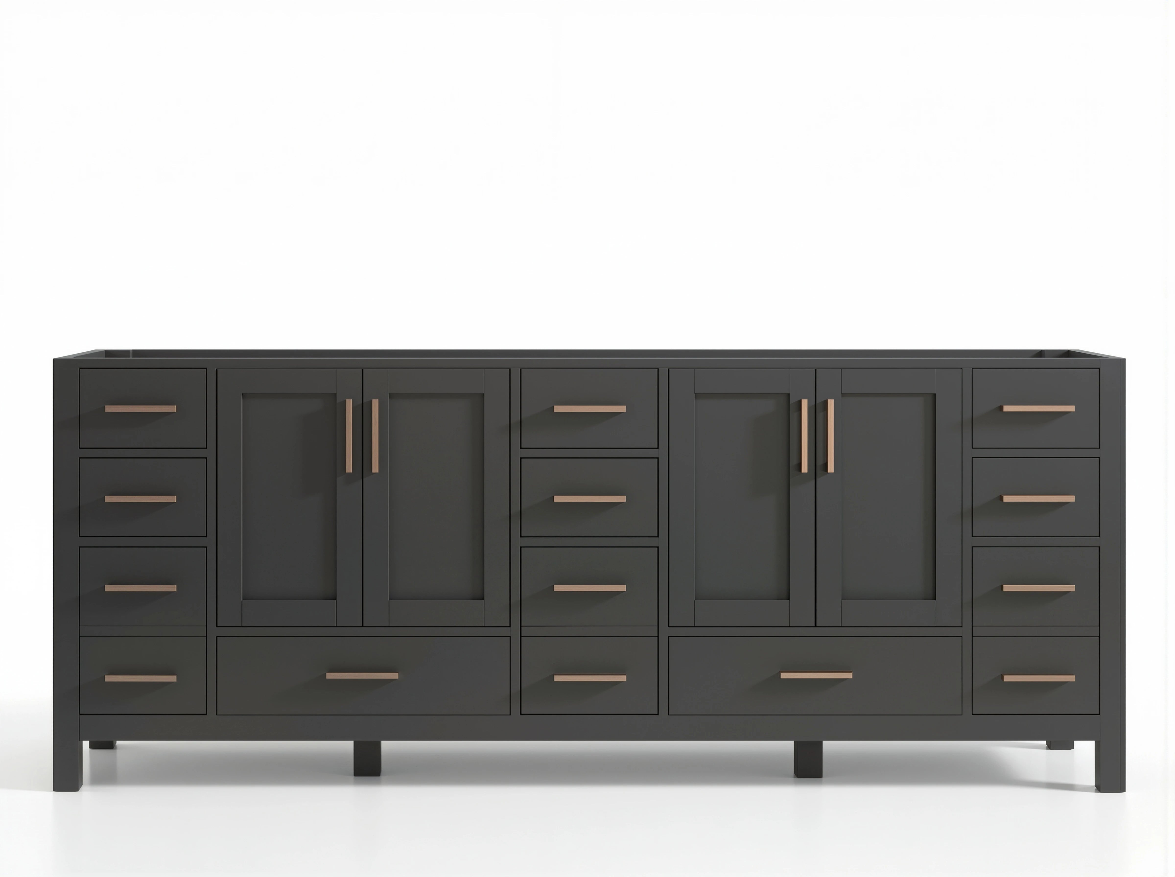 Malibu 84 in. W x 22 in. D Double Sink Bathroom Vanity