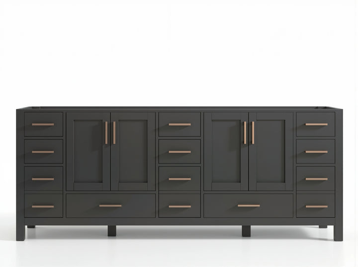 Malibu 84 in. W x 22 in. D Double Sink Bathroom Vanity - photo 29
