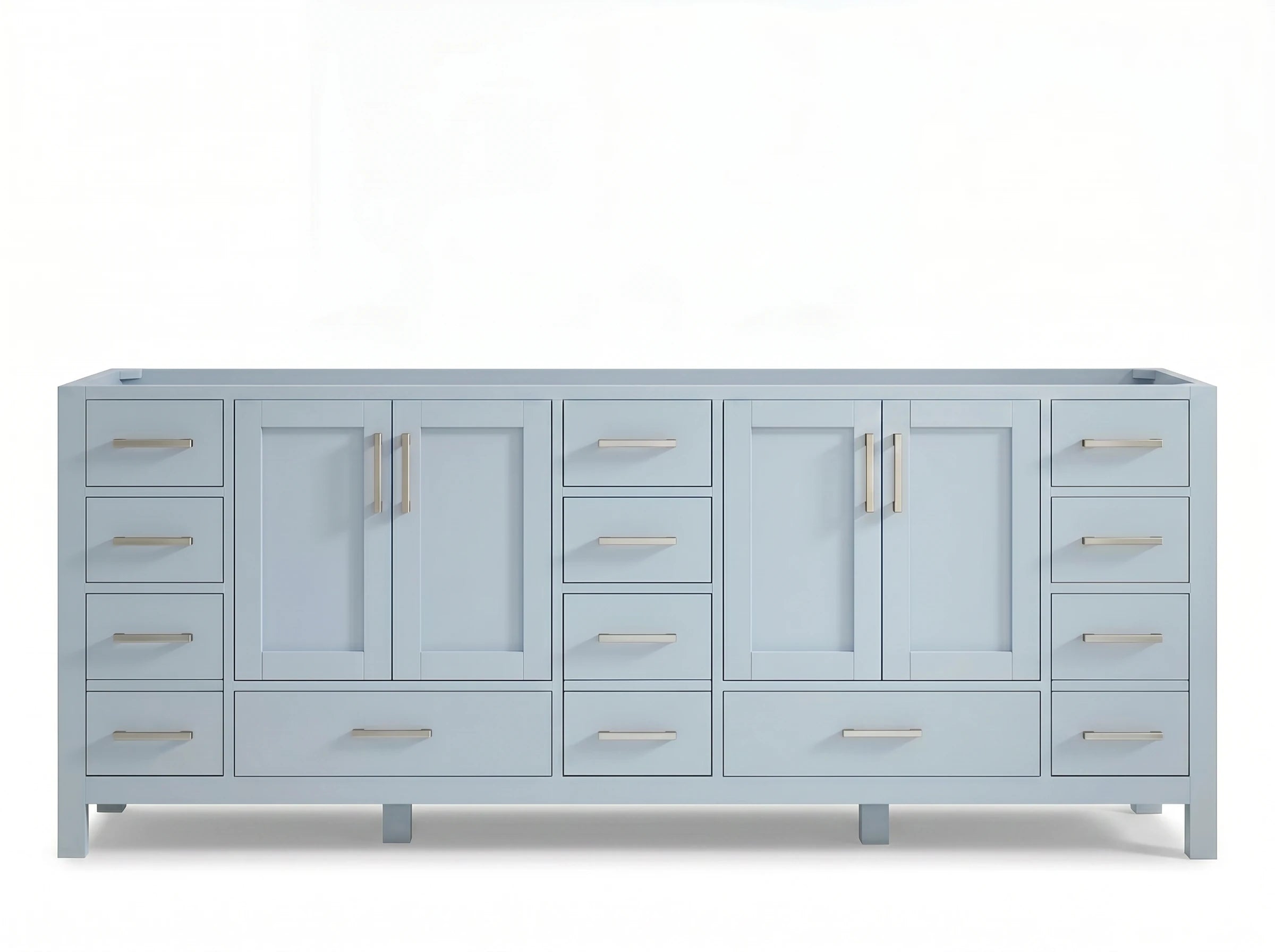 Malibu 84 in. W x 22 in. D Double Sink Bathroom Vanity