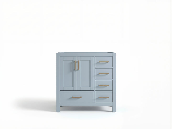 Malibu 36 in. W x 22 in. D Bathroom Vanity Center Sink - photo 3